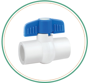 Solid UPVC Ball valve