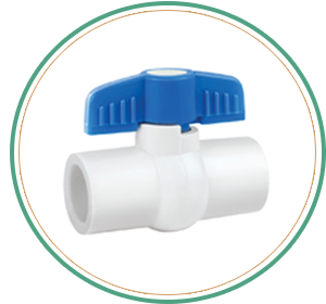 Upvc Ball Valve (Nylon Handle)